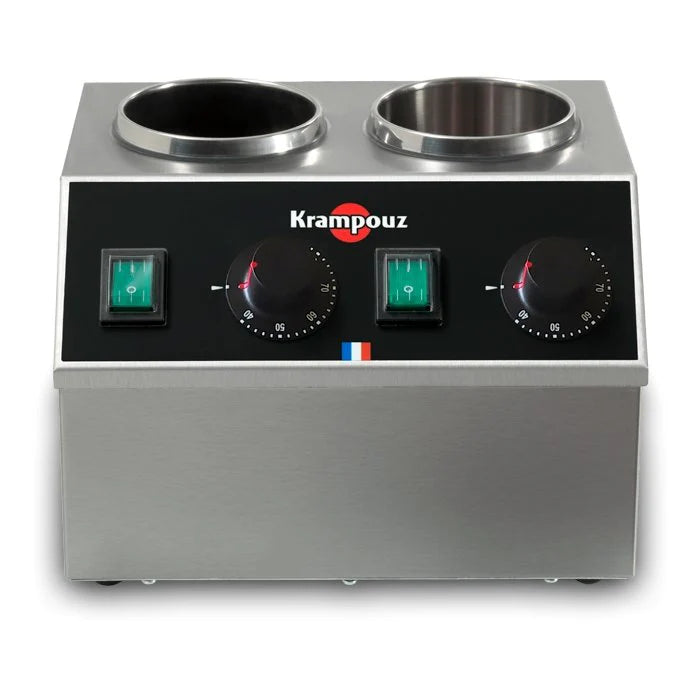 Krampouz BECID2AS Double Sauce Warmer - Kitchen Equipped