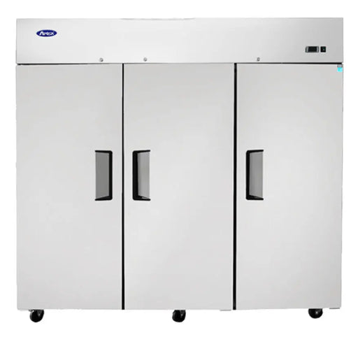 Atosa MBF8003GR 78" Top Mount Three Solid Door Freezer - Kitchen Equipped