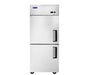 Atosa MBF8010GRL 29" Top Mount Two Divided Door Refrigerator - Left Hinged - Kitchen Equipped