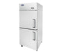 Atosa MBF8010GRL 29" Top Mount Two Divided Door Refrigerator - Left Hinged - Kitchen Equipped