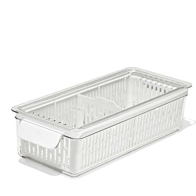 OXO Produce Saver Storage Bin, Long Bin, 37.5 x 15 x 9 cm - 11387500G