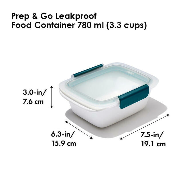 OXO Good Grips Prep & Go Leakproof Food Container 780 ml (3.3 cups) - 11302000G