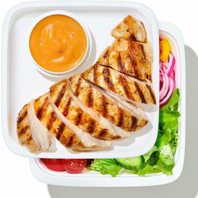 OXO Good Grips Prep & Go 6.3 Cups Salad Container, Leakproof Food Storage - 11301500G