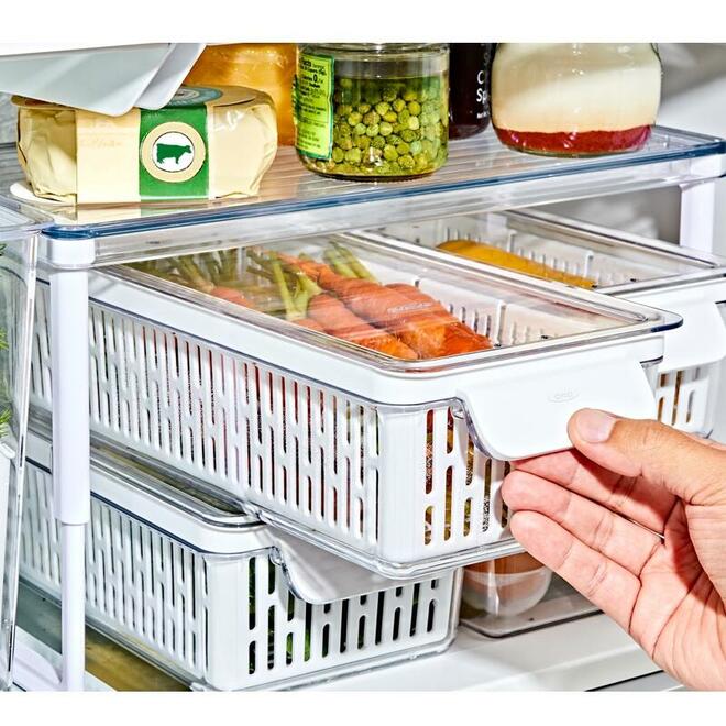 OXO Produce Saver Storage Bin Medium Bin 35 x 19 x 12 cm - 11387400G