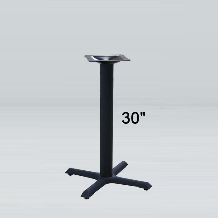 Cross table base 30 inches height (TB-CROSS-30)