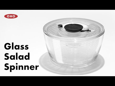 Oxo Glass Salad Spinner – Tarzianwestforhousewares