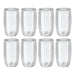 ZWILLING SORRENTO Double Wall Latte Glass Set - 8 FOR THE PRICE OF 6