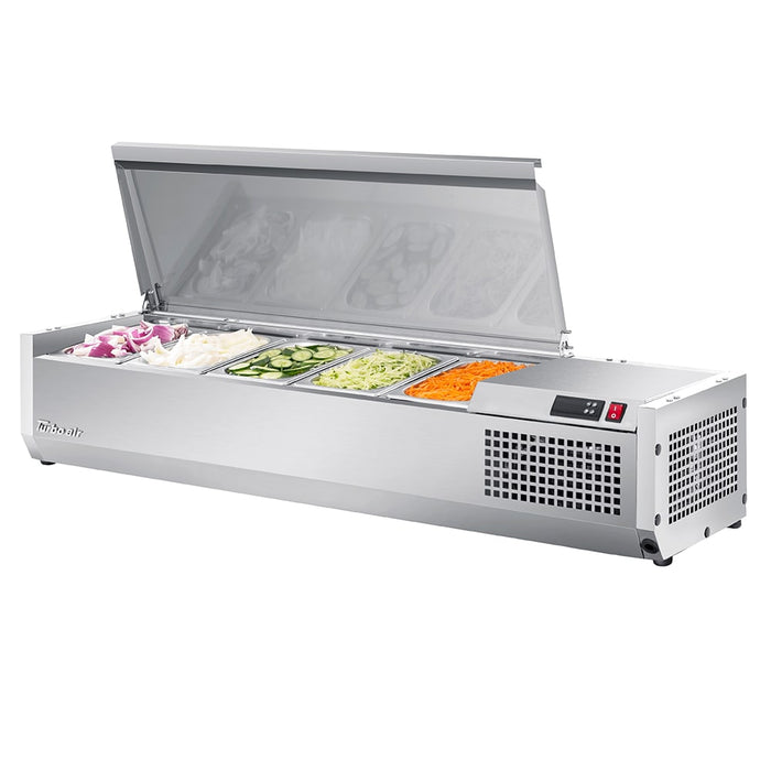 Turbo Air CTST-1200-N 47 1/4" Countertop Sandwich/Salad Prep Table, 115v - Kitchen Equipped