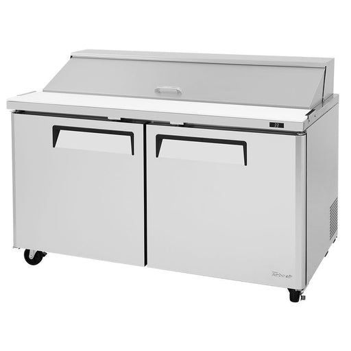 Turbo Air - MST-60-N 60" Sandwich/Salad Pep Table w/ Refrigerated Base, 115v - Kitchen Equipped