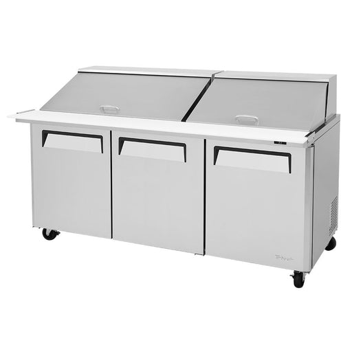 Turbo Air - MST-72-30-N 73" Sandwich/Salad Prep Table w/ Refrigerated Base, 115v - Kitchen Equipped