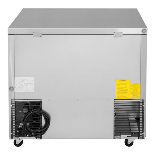 Turbo Air MUR-36-N6 36 1/4" W Undercounter Refrigerator w/ (2) Section & (2) Door, 115v - Kitchen Equipped