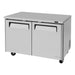 Turbo Air MUR-48-N 48 1/4" W Undercounter Refrigerator w/ (2) Section & (2) Door, 115v - Kitchen Equipped