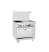 Cook Rite by Atosa - AGR-2B24GR/ 36″ RANGE (2)BURNERS-AND 24″ GRIDDLE ON THE RIGHT NATURAL GAS