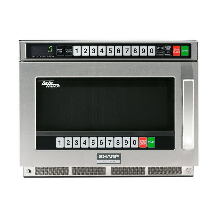 Sharp TwinTouch -  Commercial Microwave Oven with Dual TouchPads