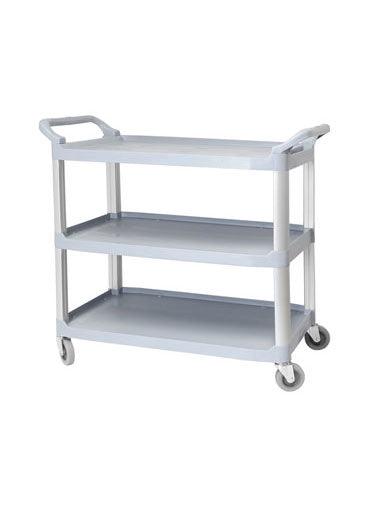 Kitchen Equipped - 12003G TROLLEY 3-TIER GREY SIZE 103.50 X 49.50 X 95.00 CM - Kitchen Equipped