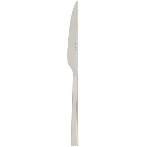 Arcoroc FL504 Greenwich 8" 18/0 Stainless Steel Heavy Weight Dinner Knife by Arc Cardinal - 12/Case