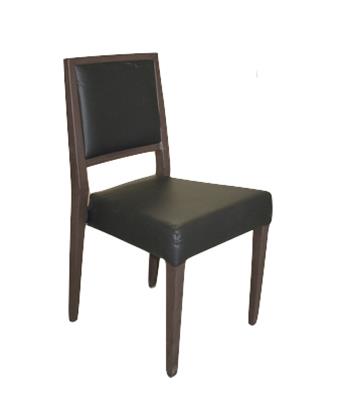 Siesta - STELLA - Aluminum chair - BLACK vinyl  13-STELLA-0
