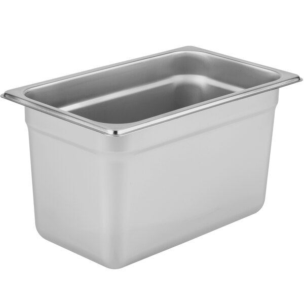 1/3  Food Pans -  Stainless steel