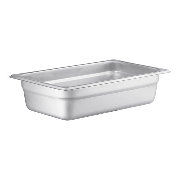 1/4  Food Pans -  Stainless steel