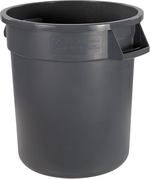 Carlisle | Bronco™ 10 Gallon Round Waste Bin Trash Container | Kitchen Equipped