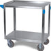 Carlisle | 21" x 33" Stainless Steel 2 Shelf Utility Cart - UC7022133 | Kitchen Equipped