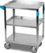 Carlisle | Stainless Steel 3 Shelf Utility Cart | Kitchen Equipped