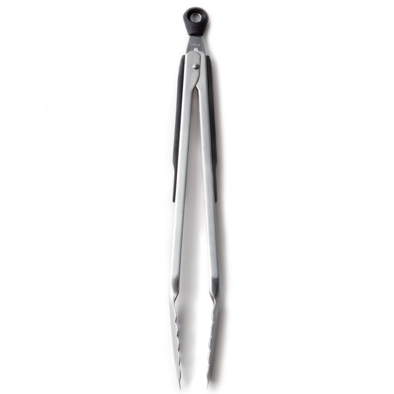NEW OXO Good Grips Locking Tongs with Nylon Heads 30.5cm
