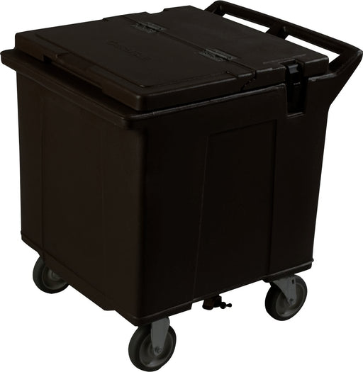 Carlisle | Cateraide™ Ice Caddy (2 Rigid Casters, 2 Swivel Casters) w/ 2 Rigid Casters, 2 Swivel Casters - IC2250 BLACK | Kitchen Equipped