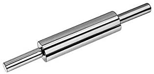 Tellier 3720 Rolling Pin Handles Oval 48 cm Stainless Steel | Kitchen Equipped