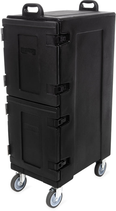 Carlisle | Cateraide™ Insulated Front Loading Food Pan Double Carrier 10 Pan Capacity - PC600N BLACK | Kitchen Equipped