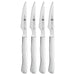 Zwilling J. A. Henckels 39135-000 11" Stainless Steel Serrated Steak Knife Set - 4/Set | Kitchen Equipped
