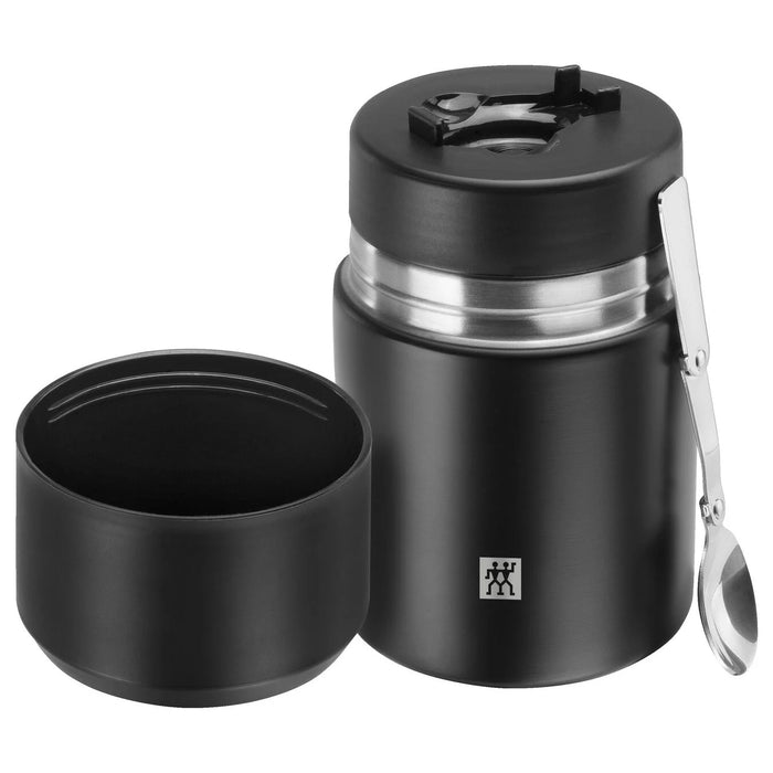 ZWILLING THERMO - POT ALIMENTAIRE, 700 ML, ACIER INOXYDABLE, NOIR