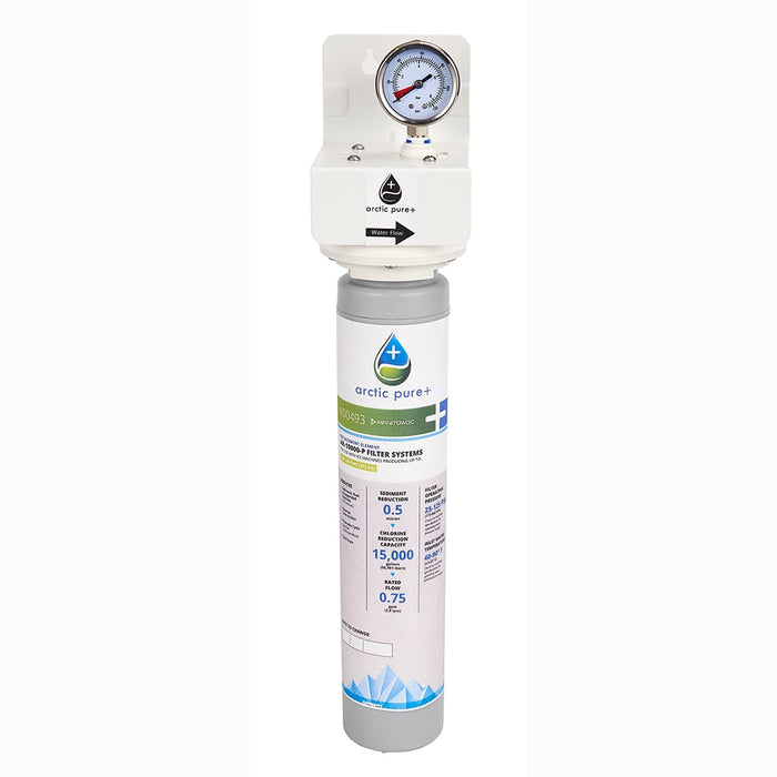 Ensemble de filtre à eau primaire unique Manitowoc Ice AR-10000-P Arctic Pure® Plus - Capacité de 15 000 gallons 