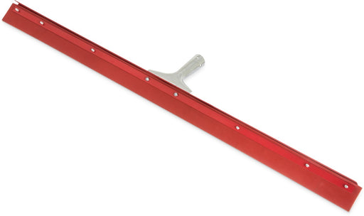 Carlisle | Flo-Pac® 36" Straight Red Gum Rubber Floor Squeegee w/ Heavy Duty Steel Frame - 40077 00 | Kitchen Equipped