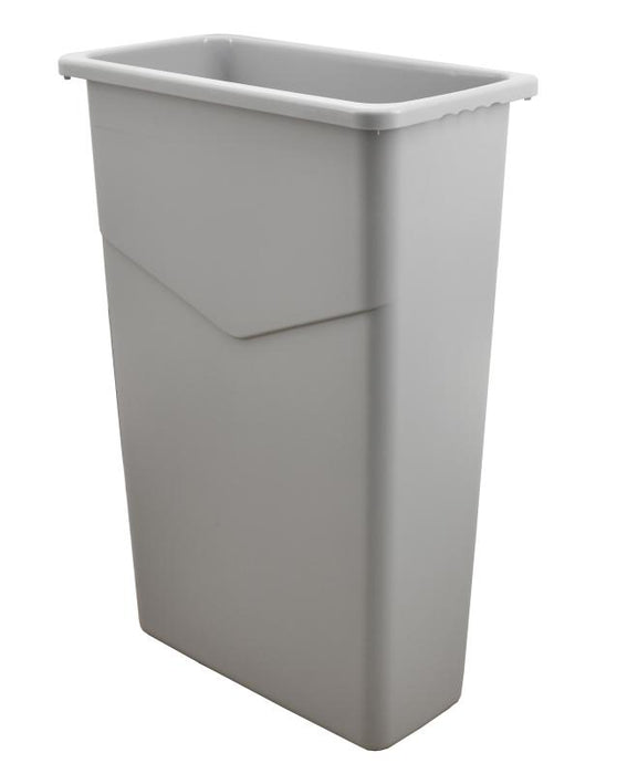 Omcan 43299 POLYETHYLENE GRAY RECYCLING TRASH CONTAINER