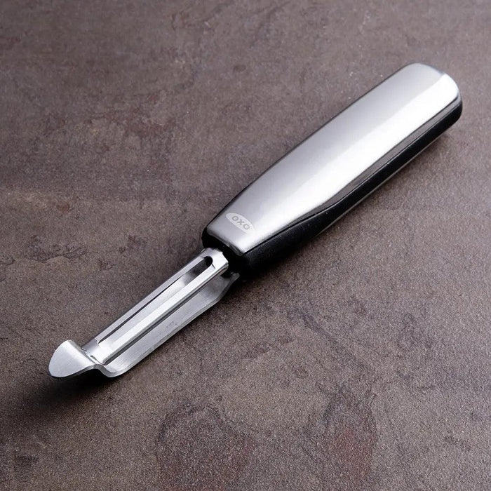 OXO Good Grips Steel Swivel Peeler Stainless Steel Kitchen Equipped oxo-good-grips-steel-swivel-peeler-stainless-steel-kitchen-equipped