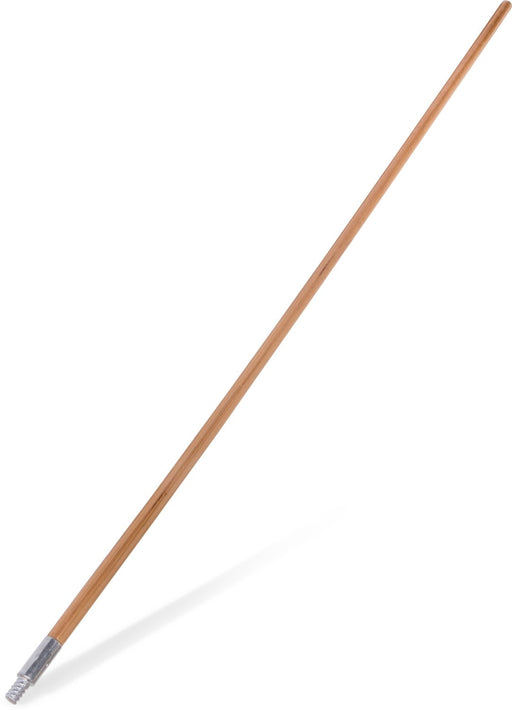 Carlisle | 60" Metal Tip Threaded Wood Handle, 1" Diameter - 45267 00 | Kitchen Equipped
