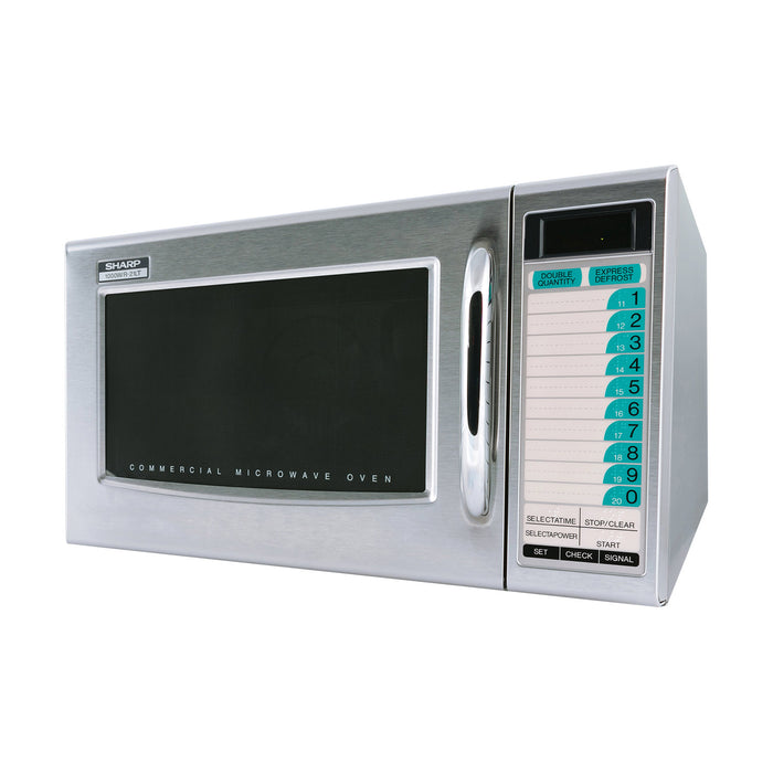 Medium-Duty Commercial Microwave Oven with 1000 Watts (R21LTF)