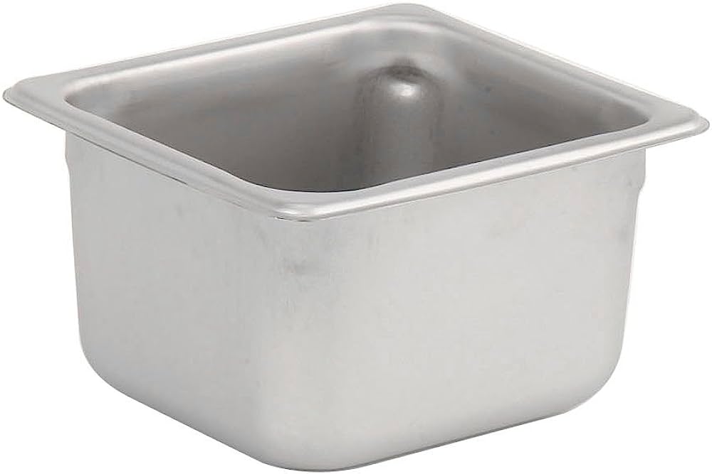 1/6  Food Pans -  Stainless steel