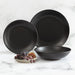 H2K Luxury Premium Stoneware Tableware Dishware Dinnerset 12 Piece Set Ebony