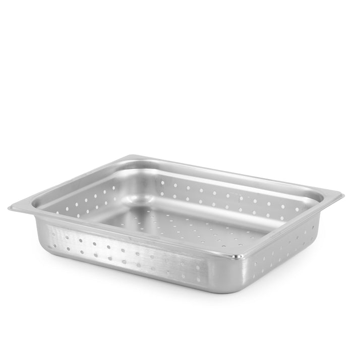 Magnum | Half Size Perforated Food Pan, 22 Gauge Stainless Steel | Kitchen Equipped