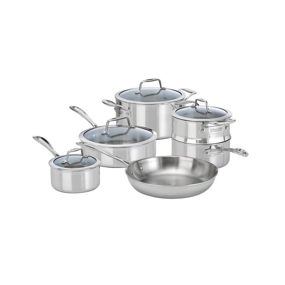 Zwilling Quadro Cookware Set, 10-Piece - Modern Elegance and Professional Performance