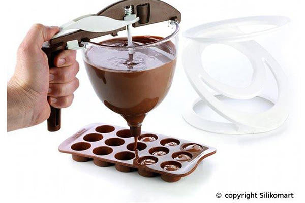 Silikomart - Chocolate Funnel with Vat