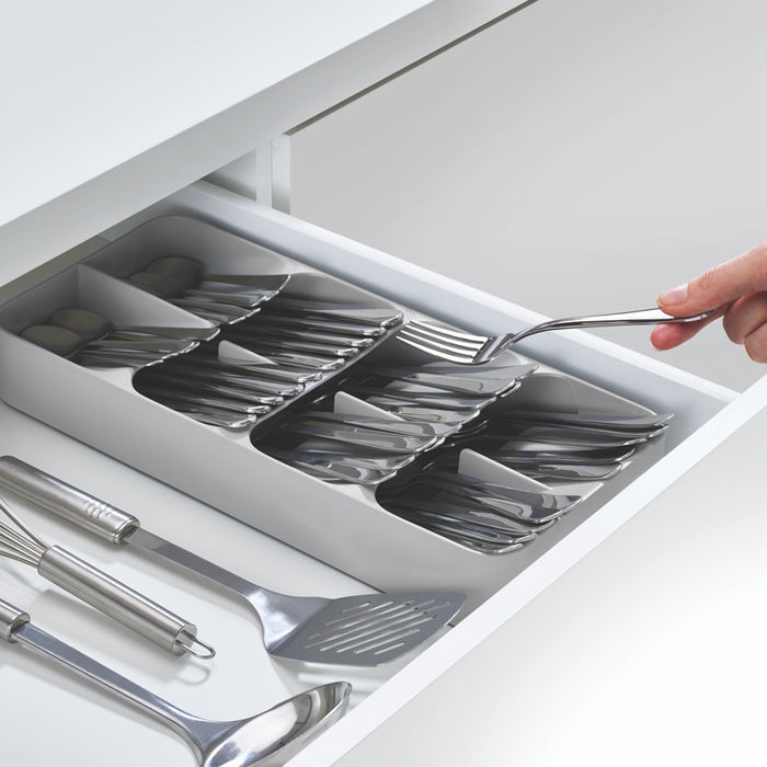 Joseph Joseph DrawerStore™ Large Compact Cutlery Organizer - 7085152GY | Kitchen Equipped
