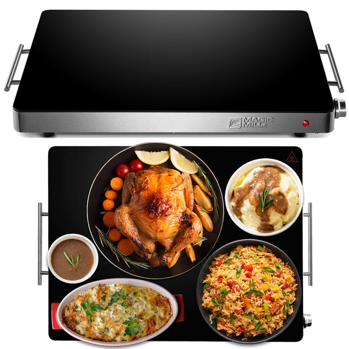 Chefman Electric Glass Top Warming Tray, Specialty Appliances, Furniture  & Appliances