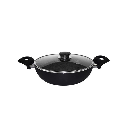 Ballarani 75000-636 11" Granitium Saute Pan with Glass Lid | Kitchen Equipped