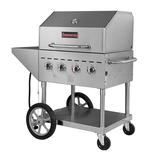Sierra - SRBQ-30 49" Mobile Commercial Outdoor Gas Grill