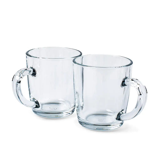 Tea Cup Double Wall Glass Sorrento 8.1oz Set of 2 - New Kitchen Store