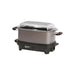 MAGIC MILL - 6 QT GRAY SLOW COOKER WITH FLAT GLASS COVER AND COOL TOUCH HANDLES MODEL# MSC630