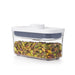 OXO Pop 2.0 Container Slim Rectangle Mini, 0.4L | Kitchen Equipped